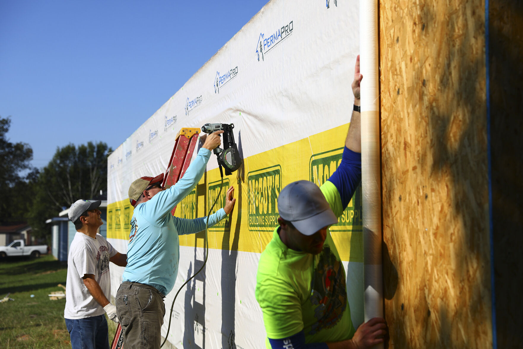 Habitat for Humanity candidate build